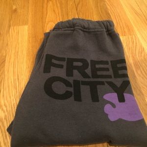 Freecity sweatpants.